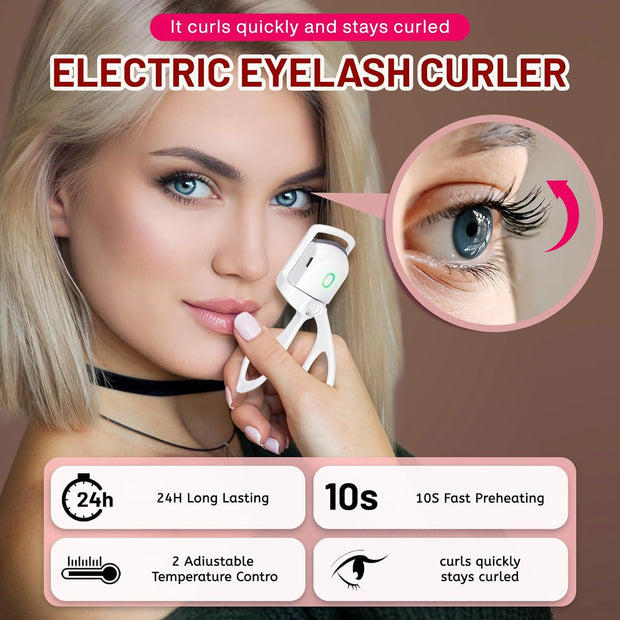 HEATED EYELASH CURLERS