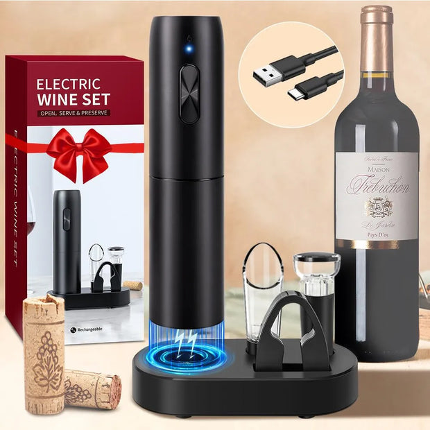 ELECTRIC WINE OPENER SET