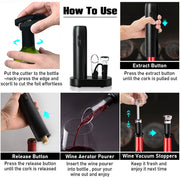 ELECTRIC WINE OPENER SET