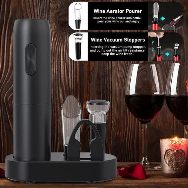 ELECTRIC WINE OPENER SET